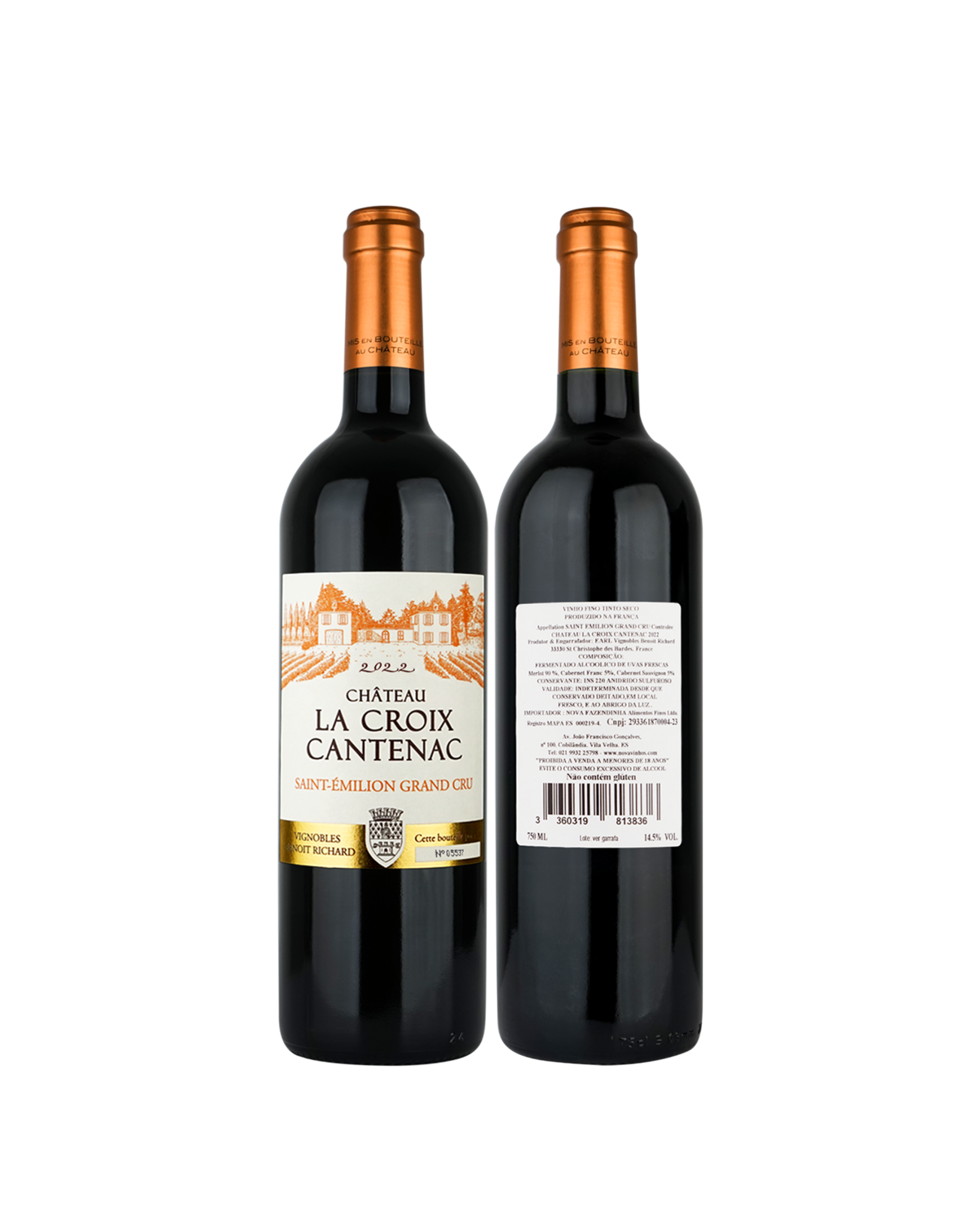 Château La Croix Cantenac 2022 Saint-Émilion Grand Cru