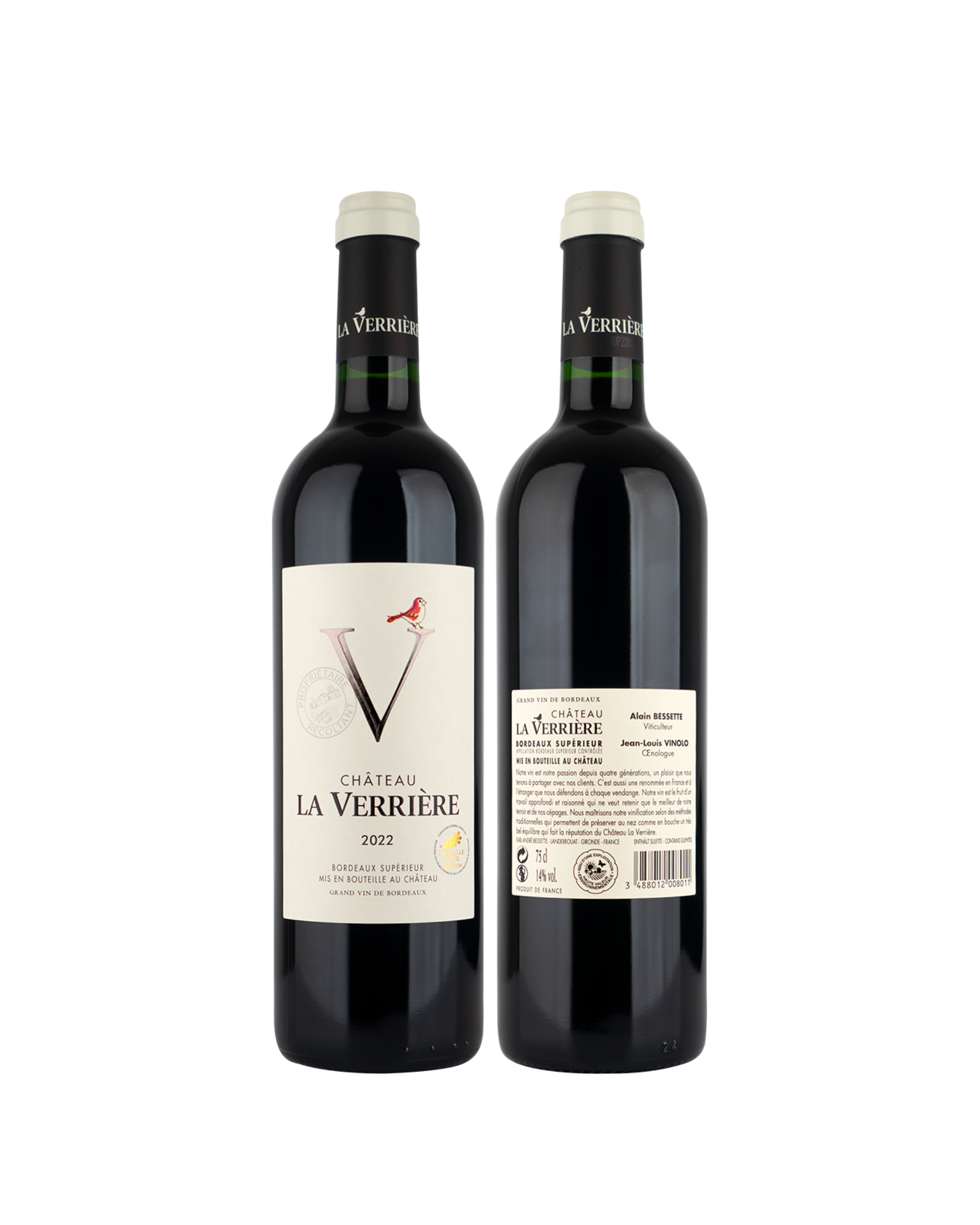 Château La Verrière 2022 Bordeaux Supérieur