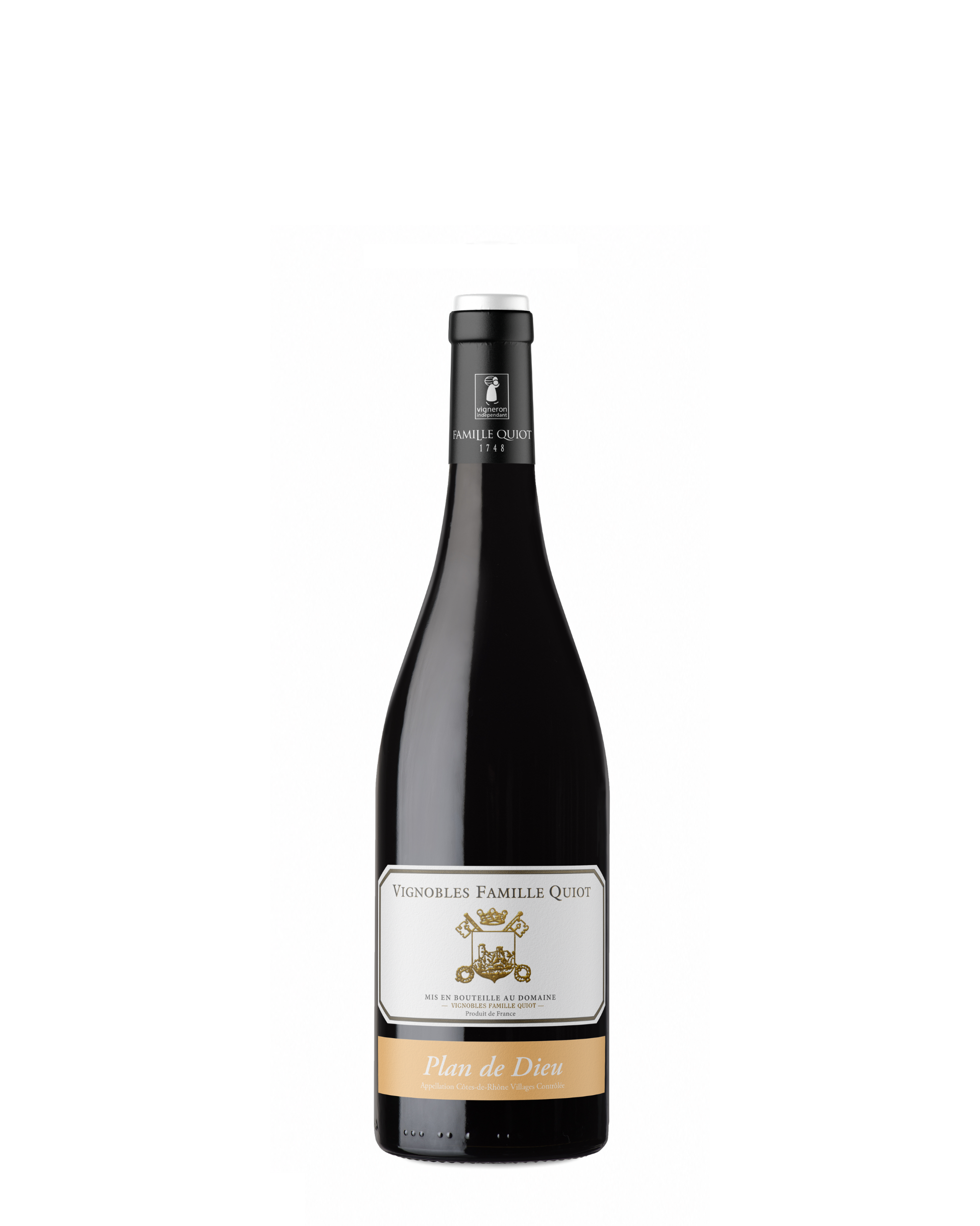 Vignobles Famille Quiot Côtes-du-Rhône Villages Plan de Dieu Rouge
