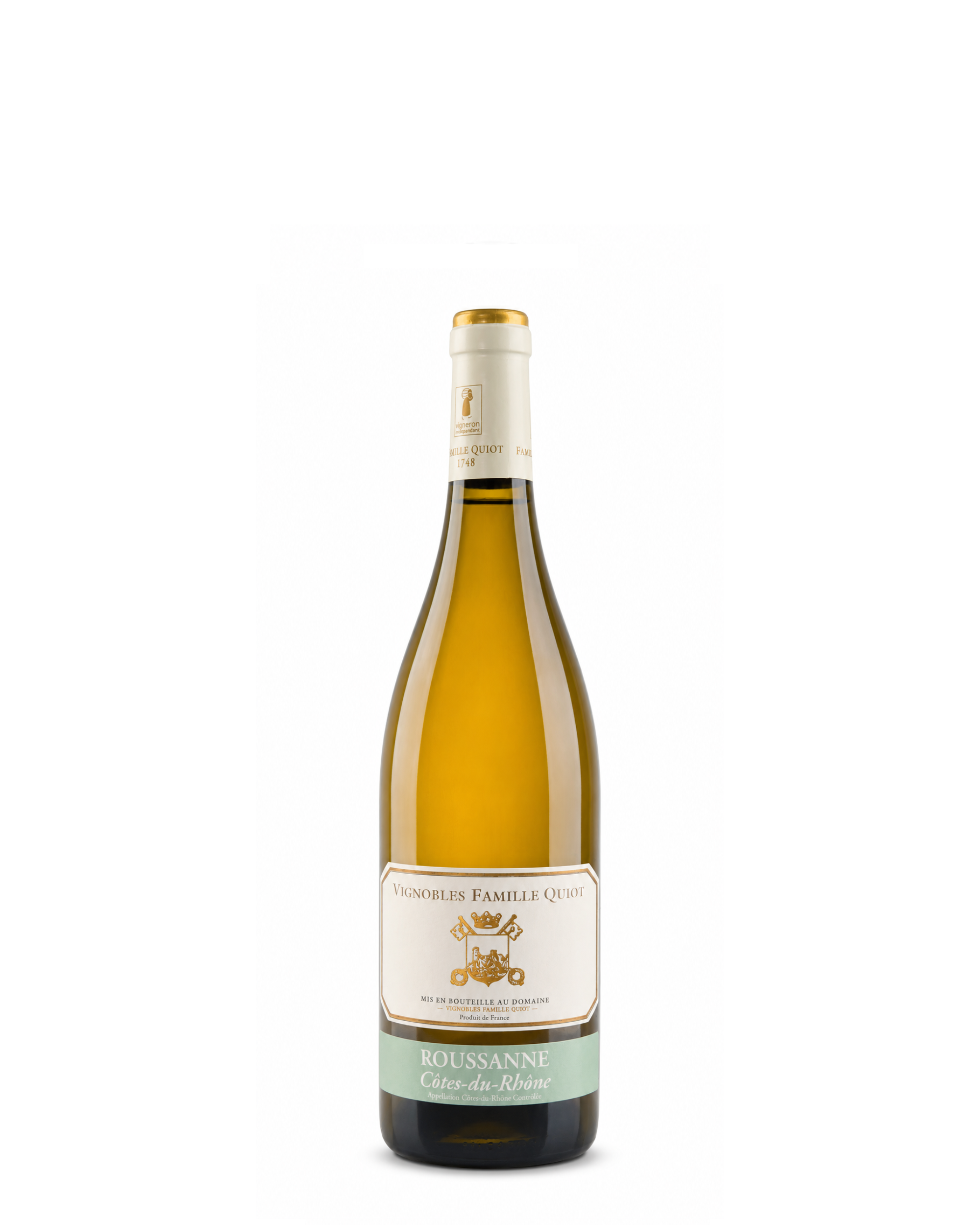 Vignobles Famille Quiot Roussanne Côtes-du-Rhône Blanc
