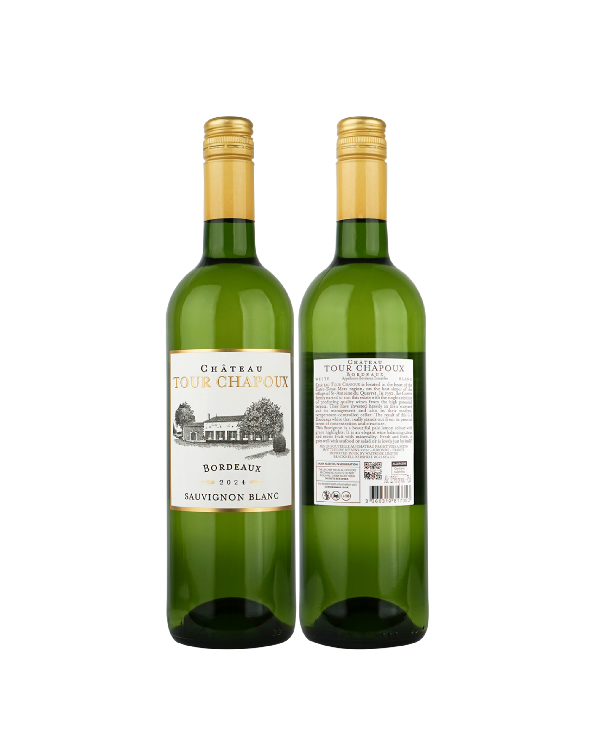 Château Tour Chapoux 2024 Bordeaux Sauvignon Blanc